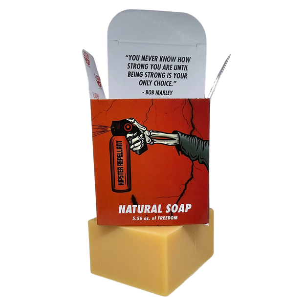 Patriot & Company Men's Hipster Repellent Natural Citrus Soap