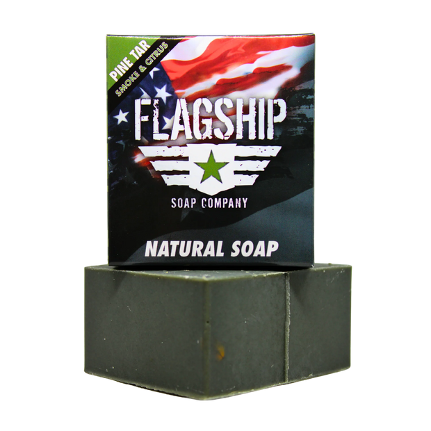 Patriot & Company Pine Tar Natural Soap - Smoky Citrus