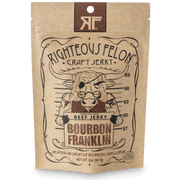 Righteous Felon Bourbon Franklin Beef Jerky