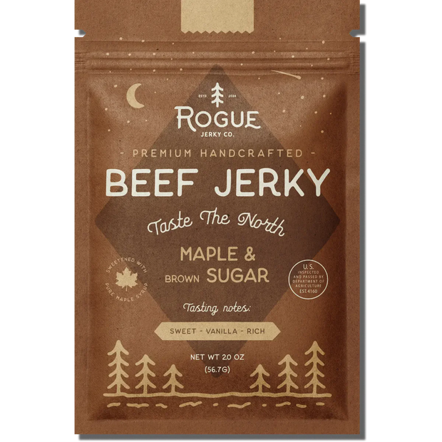 Rogue Beef Jerky - Maple & Brown Sugar