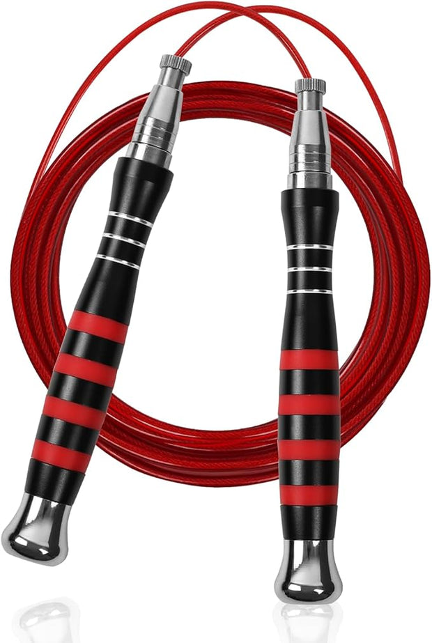 Huhloch Speed Jump Rope - Red