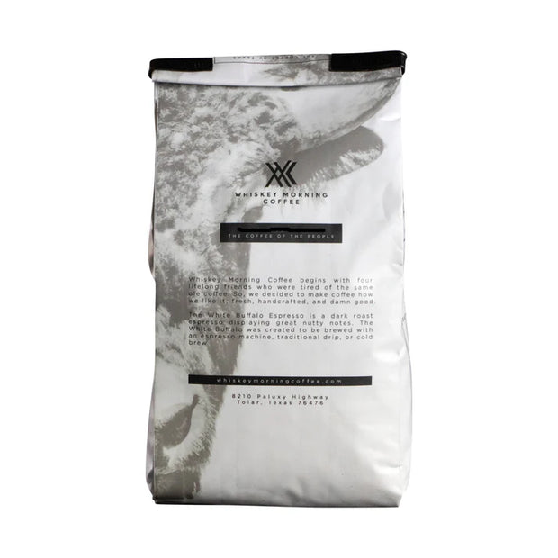Whiskey Morning Coffee - White Buffalo Espresso